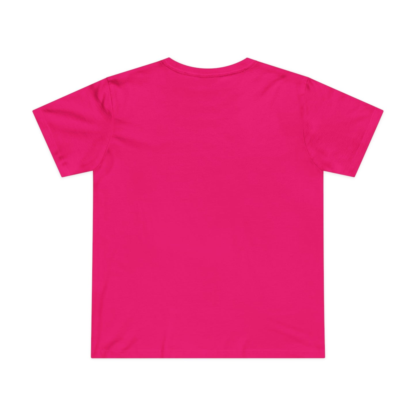 Women's Maple Tee: Fly With Your Wings Wide Open - Inspirational Pink T-Shirt